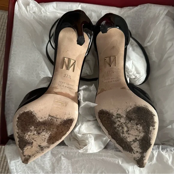 Tamara Melon Rendezvous 90 - Black Patent Leather Heels - Picture 8 of 8